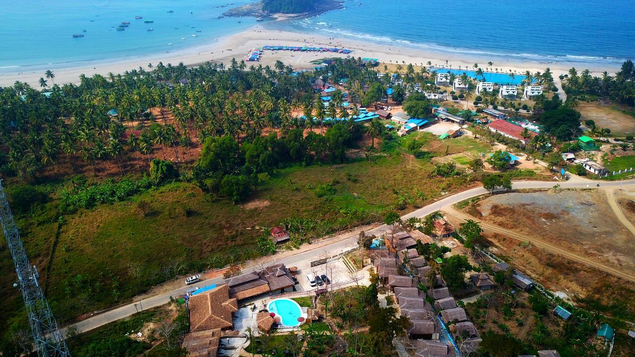 Jl Lodge Ngwesaung Kültér fotó